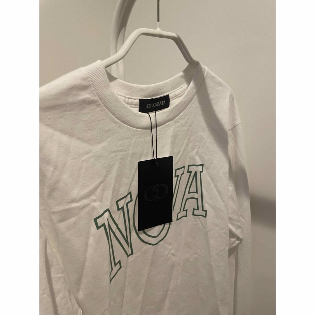 定価4400円　新品タグ付き　 ODORATA NOVA Tee  レディースのトップス(Tシャツ(長袖/七分))の商品写真