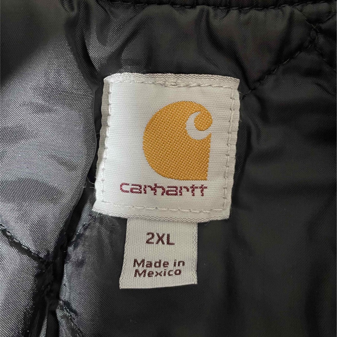 carhartt(カーハート)の希少　カーハート　ダックベスト 2XL ダークネイビー メンズのトップス(ベスト)の商品写真