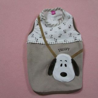 ペットパラダイス(PET PARADISE)のペットパラダイス　Sサイズ　胴回り44cm　SNOOPY ポシェット　タンク(犬)