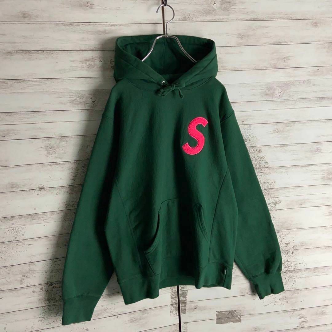 Supreme(シュプリーム)の8522【即完売モデル】シュプリーム☆パイル地Sロゴ肉厚パーカー　入手困難　美品 メンズのトップス(パーカー)の商品写真