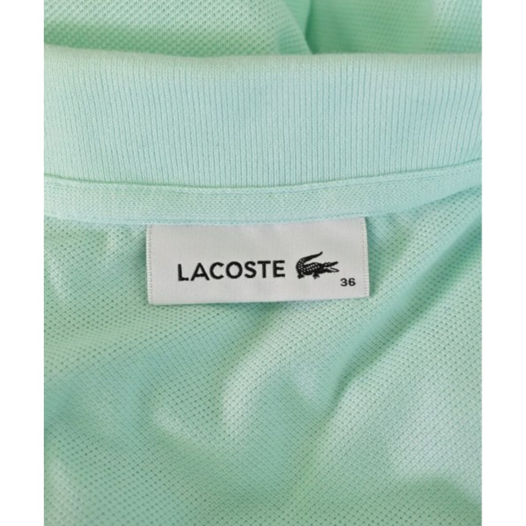 LACOSTE(ラコステ)のLACOSTE ラコステ ワンピース 36(XS位) 青緑系 【古着】【中古】 レディースのワンピース(ひざ丈ワンピース)の商品写真