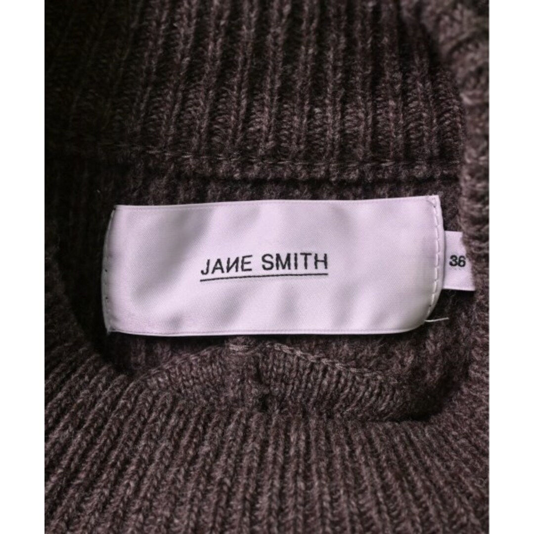 JANE SMITH(ジェーンスミス)のJANE SMITH ジェーンスミス ワンピース 36(S位) 茶系 【古着】【中古】 レディースのワンピース(ひざ丈ワンピース)の商品写真