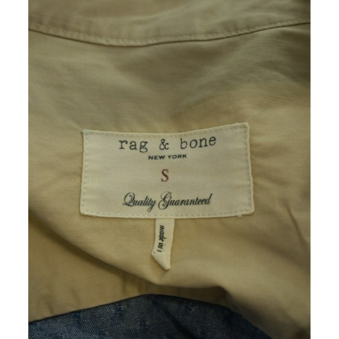 Rag & Bone(ラグアンドボーン)のrag & bone カジュアルシャツ S インディゴx白(総柄) 【古着】【中古】 メンズのトップス(シャツ)の商品写真