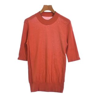 ラッピンノット(WRAPINKNOT)のWRAPINKNOT Tシャツ・カットソー 0(XS位) オレンジ 【古着】【中古】(カットソー(半袖/袖なし))