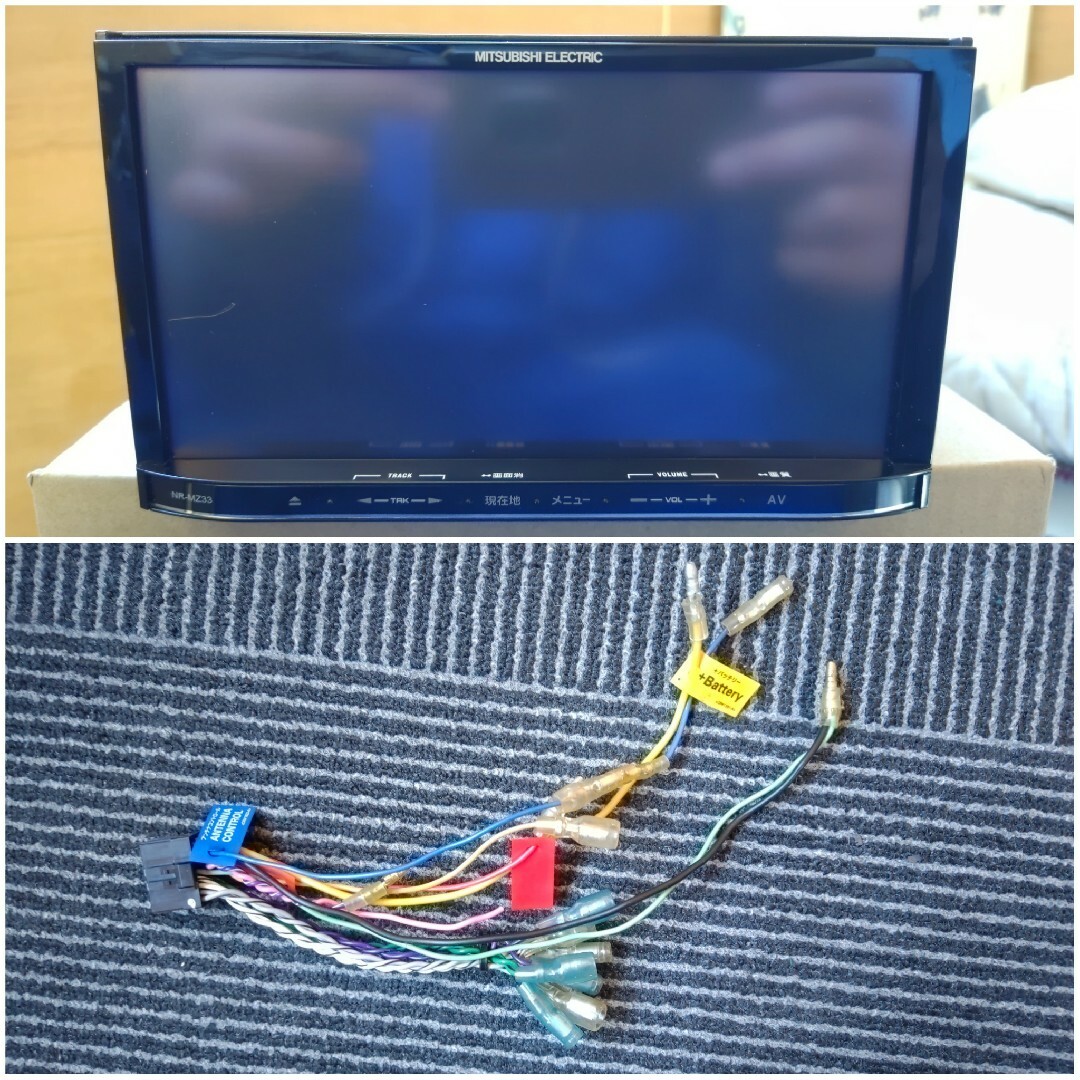 三菱 ナビ 型式 NR-MZ33-3 Bluetooth DVD SDカード 三菱 ナビ 型式 NR-MZ33-3 Bluetooth DVD SDカード