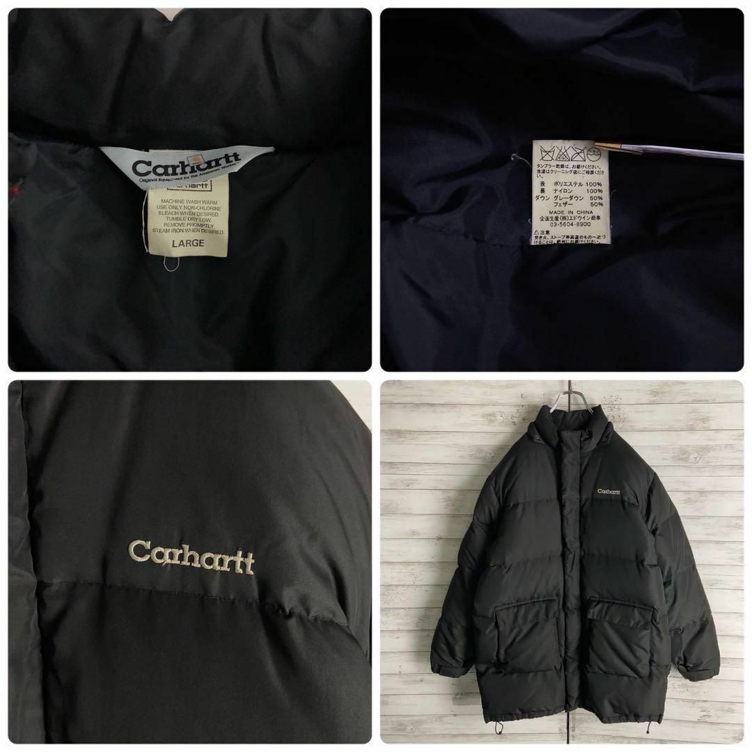 carhartt(カーハート)の8557【人気Lサイズ】カーハート☆ワンポイント刺繍ボリュームダウンジャケット メンズのジャケット/アウター(ダウンジャケット)の商品写真