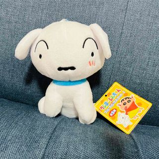 クレヨンシンチャン(クレヨンしんちゃん)の★値下げ中★新品未使用★ クレヨンしんちゃん　シロ　ぬいぐるみ　キーホルダー(ぬいぐるみ)