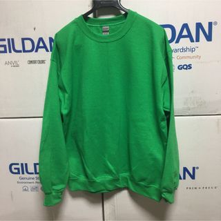 ギルタン(GILDAN)のGILDANギルダン☆トレーナー☆アイリッシュグリーン☆緑色☆Lサイズ(スウェット)