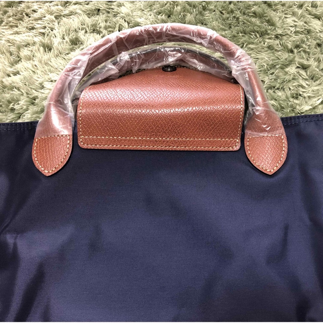 LONGCHAMP(ロンシャン)の【新品】ロンシャン ルプリアージュオリジナルTRAVEL BAGボストンネイビー レディースのバッグ(ボストンバッグ)の商品写真