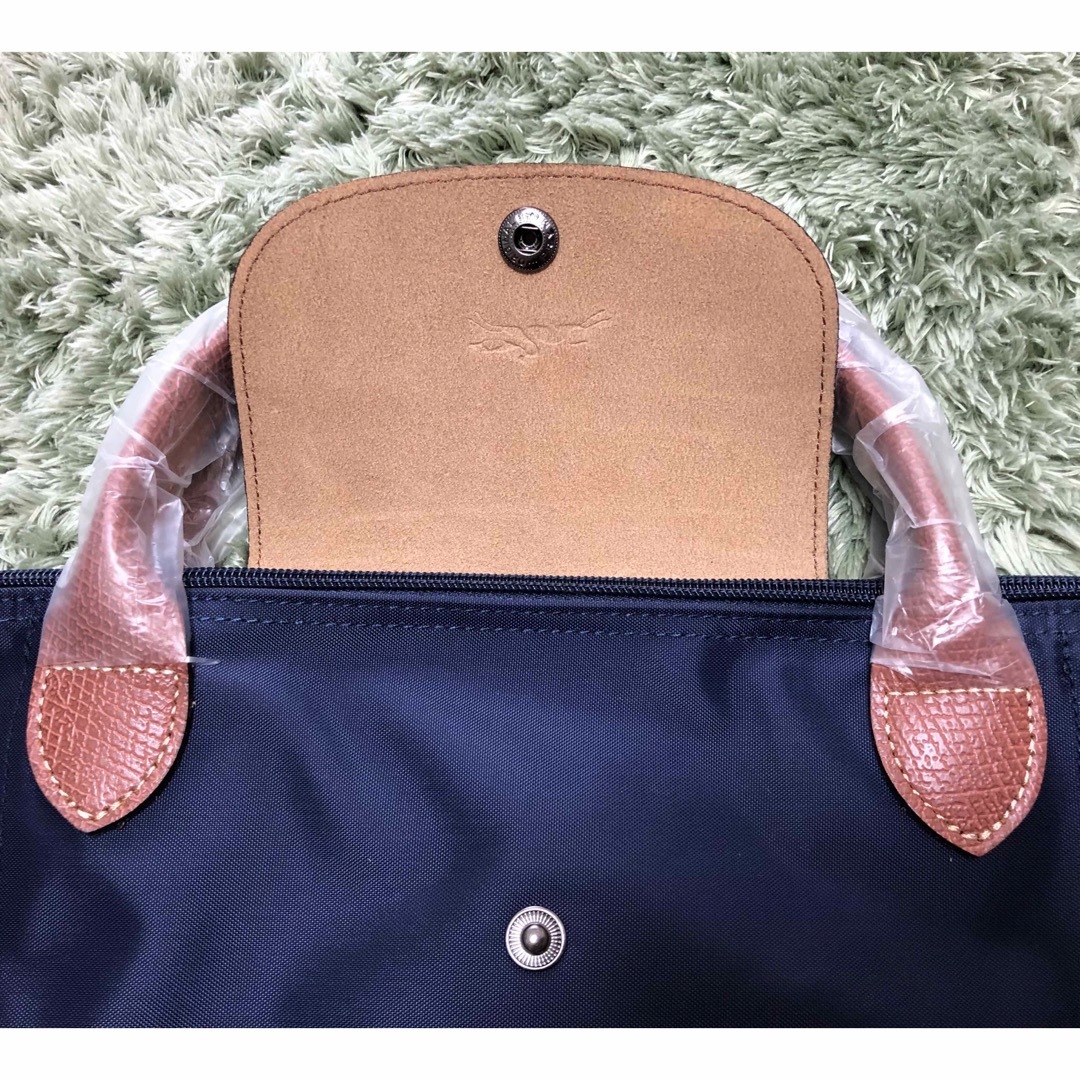 LONGCHAMP(ロンシャン)の【新品】ロンシャン ルプリアージュオリジナルTRAVEL BAGボストンネイビー レディースのバッグ(ボストンバッグ)の商品写真