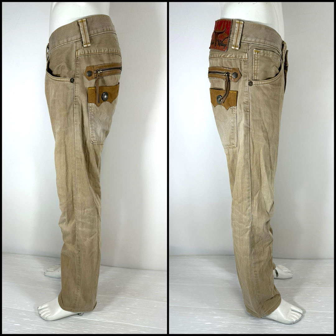 EDWIN(エドウィン)のEDWIN エドウィン ウェスタン レギュラーストレート W32  86cm メンズのパンツ(デニム/ジーンズ)の商品写真