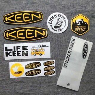 KEEN - KEEN キーン ステッカー パック 1028512 防水素材 未使用