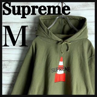 シュプリーム(Supreme)の8559【超希少カラー】シュプリーム☆ビッグロゴ肉厚パーカー　入手困難　美品(パーカー)