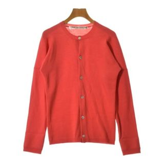 コムデギャルソン(COMME des GARCONS)のCOMME des GARCONS カーディガン -(M位) オレンジ 【古着】【中古】(カーディガン)