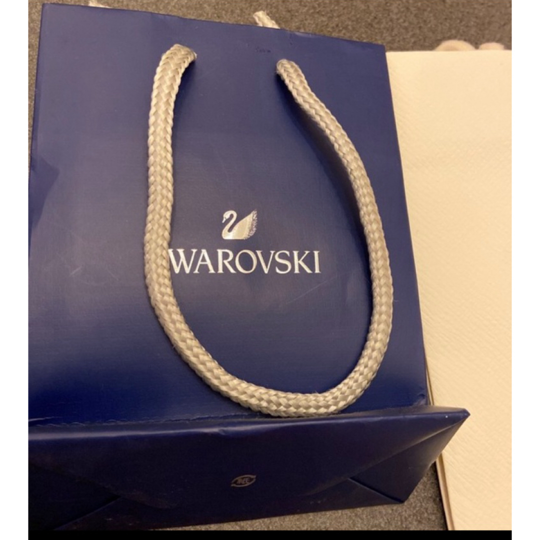 SWAROVSKI(スワロフスキー)のスワロフスキー　ショップバック　リボン　ショッパー　紙袋 レディースのバッグ(ショップ袋)の商品写真