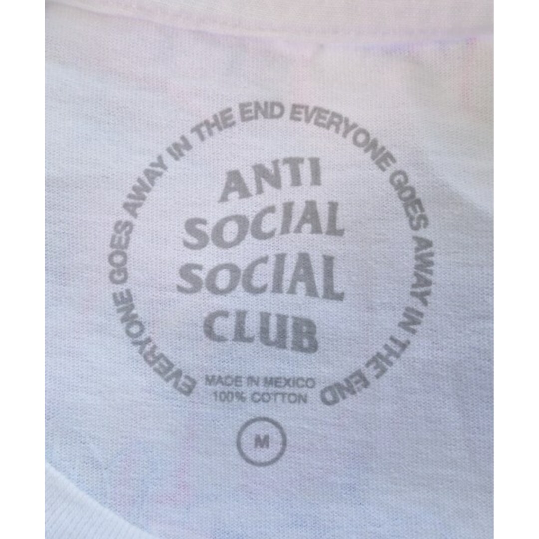 ANTI SOCIAL SOCIAL CLUB(アンチソーシャルソーシャルクラブ)のANTI SOCIAL SOCIAL CLUB Tシャツ・カットソー M 白 【古着】【中古】 メンズのトップス(Tシャツ/カットソー(半袖/袖なし))の商品写真