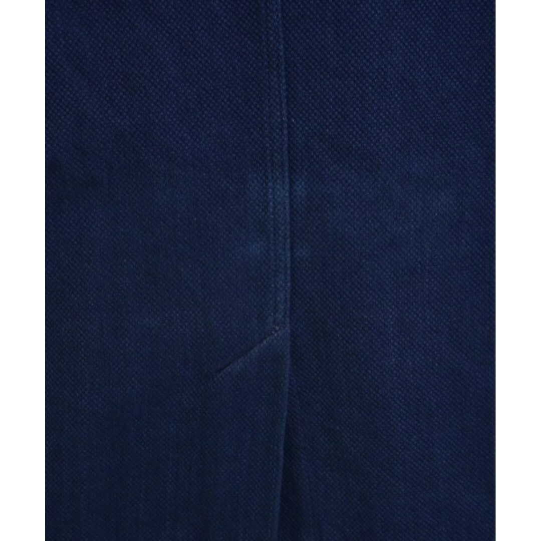Klause クロイゼ ステンカラーコート L 紺 【古着】【中古】 メンズのジャケット/アウター(ステンカラーコート)の商品写真