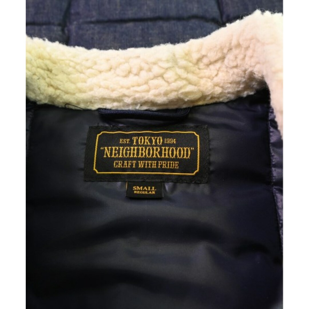 NEIGHBORHOOD(ネイバーフッド)のNEIGHBORHOOD ダウンジャケット/ダウンベスト S 紺系 【古着】【中古】 メンズのジャケット/アウター(ダウンジャケット)の商品写真