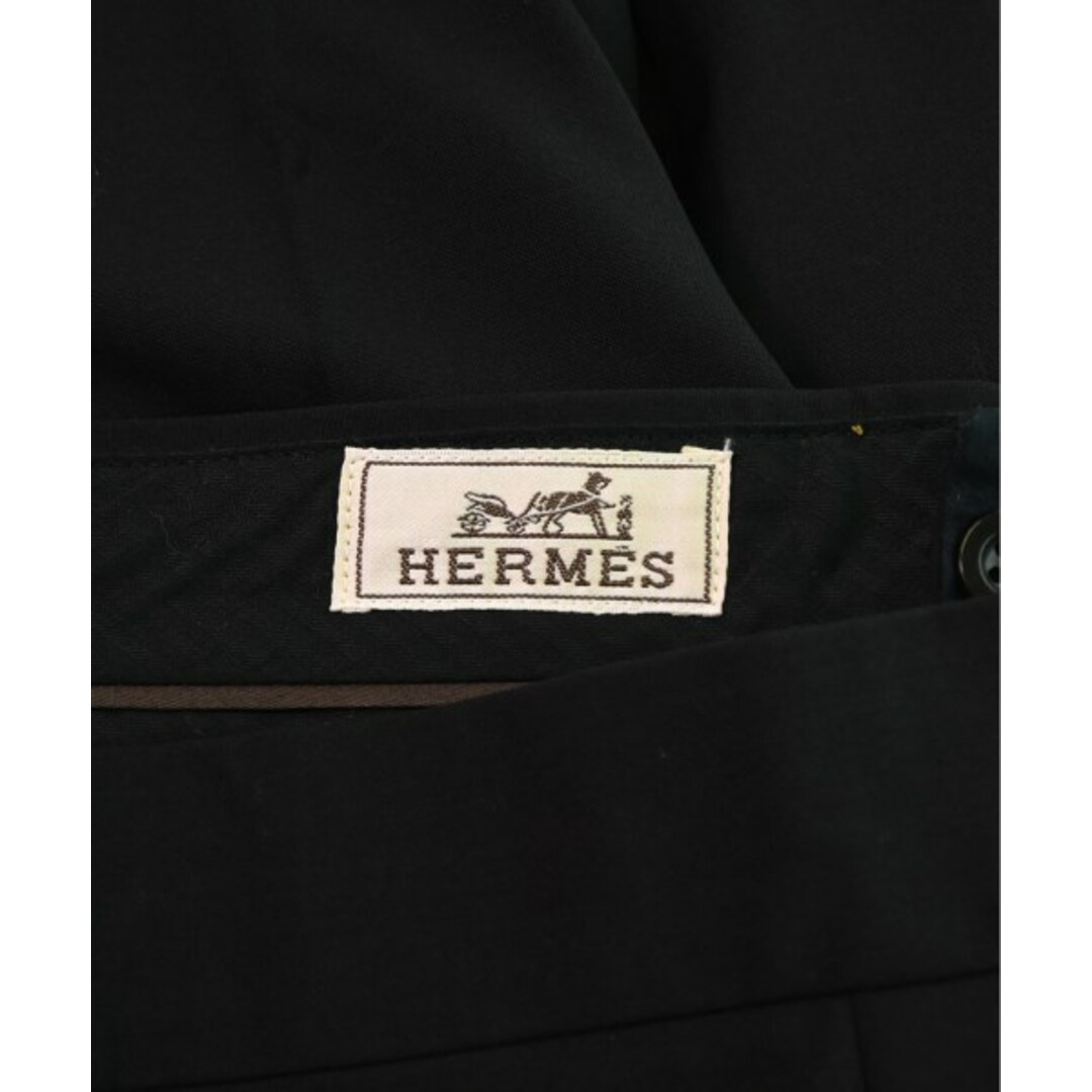 Hermes(エルメス)のHERMES エルメス スラックス 44(S位) 黒 【古着】【中古】 メンズのパンツ(スラックス)の商品写真