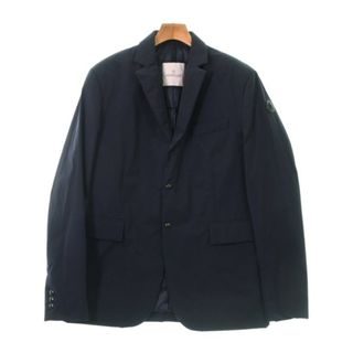 モンクレール(MONCLER)のMONCLER モンクレール ジャケット 4(XL位) 紺 【古着】【中古】(その他)