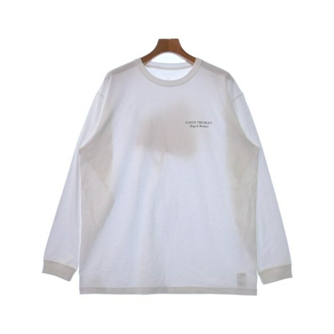 uniform experiment(ユニフォームエクスペリメント)のuniform experiment Tシャツ・カットソー 4(XL位) 白 【古着】【中古】 メンズのトップス(Tシャツ/カットソー(半袖/袖なし))の商品写真