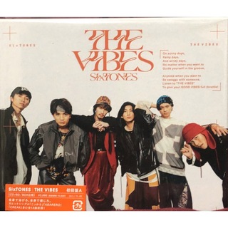 ストーンズ(SixTONES)のTHE VIBES 初回盤A／Blu-ray　Disc付  2/9までのお値段(ポップス/ロック(邦楽))
