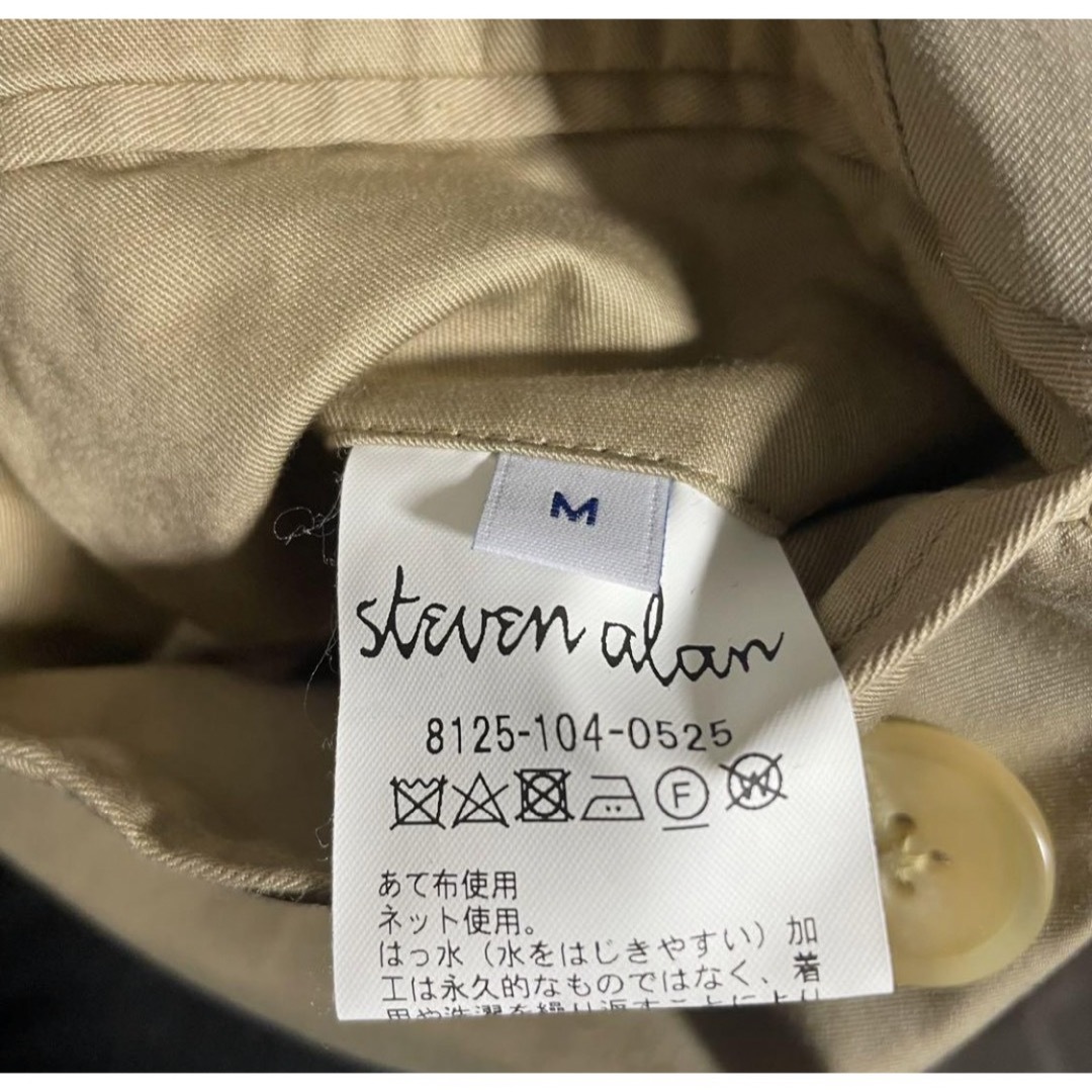 steven alan(スティーブンアラン)のスティーブンアラン SA TC GABA BOLD TRENCH COAT メンズのジャケット/アウター(トレンチコート)の商品写真