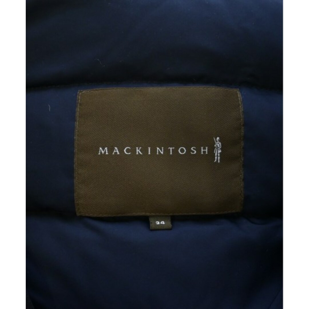 MACKINTOSH(マッキントッシュ)のMACKINTOSH マッキントッシュ ダウンコート 34(XS位) 紺 【古着】【中古】 レディースのジャケット/アウター(ダウンコート)の商品写真