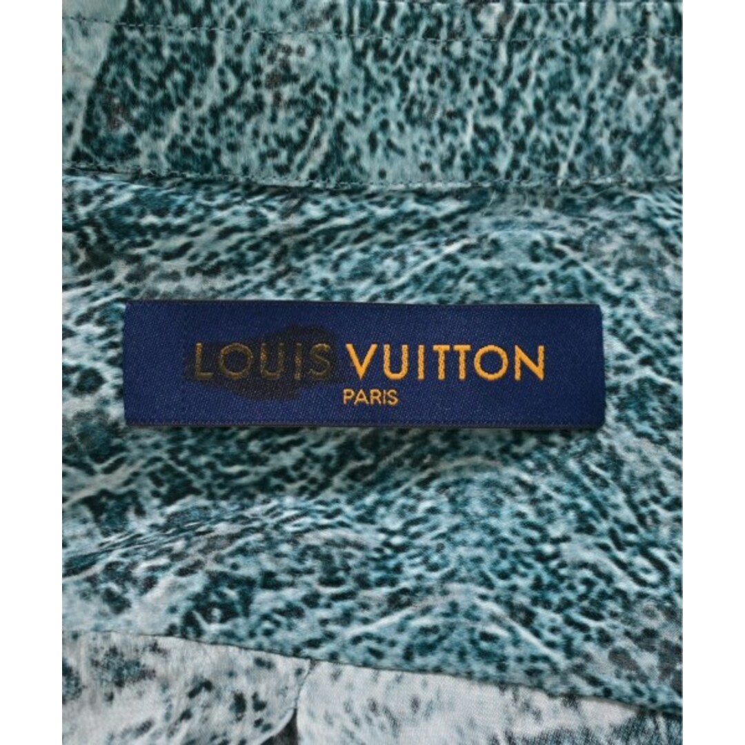 LOUIS VUITTON(ルイヴィトン)のLOUIS VUITTON ルイヴィトン カジュアルシャツ XS 緑(総柄) 【古着】【中古】 メンズのトップス(シャツ)の商品写真