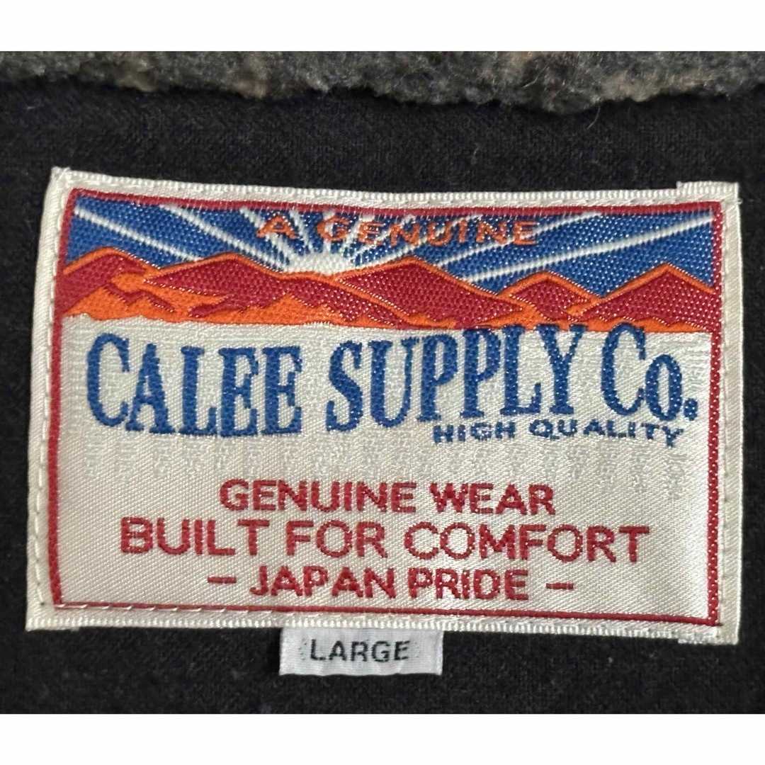 CALEE(キャリー)のCALEE キャリー　NATIVE 柄　FLEECE JACKET キャンプ メンズのトップス(シャツ)の商品写真