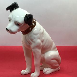 Victor - ★希少★ビクターのニッパーくん★Victor★陶器の置物★ニッパー犬★