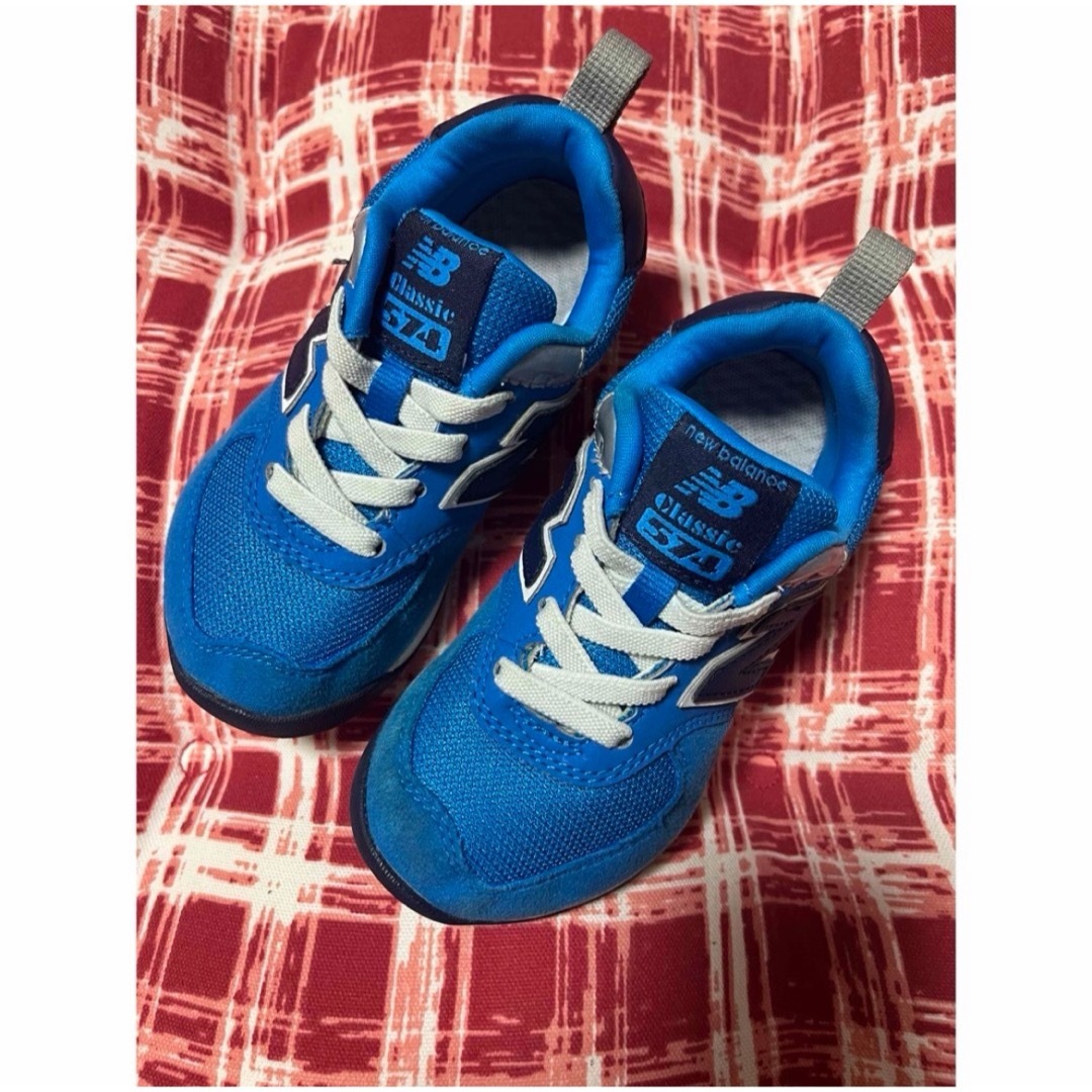 New Balance(ニューバランス)のニューバランス574   17cm キッズ/ベビー/マタニティのキッズ靴/シューズ(15cm~)(スニーカー)の商品写真