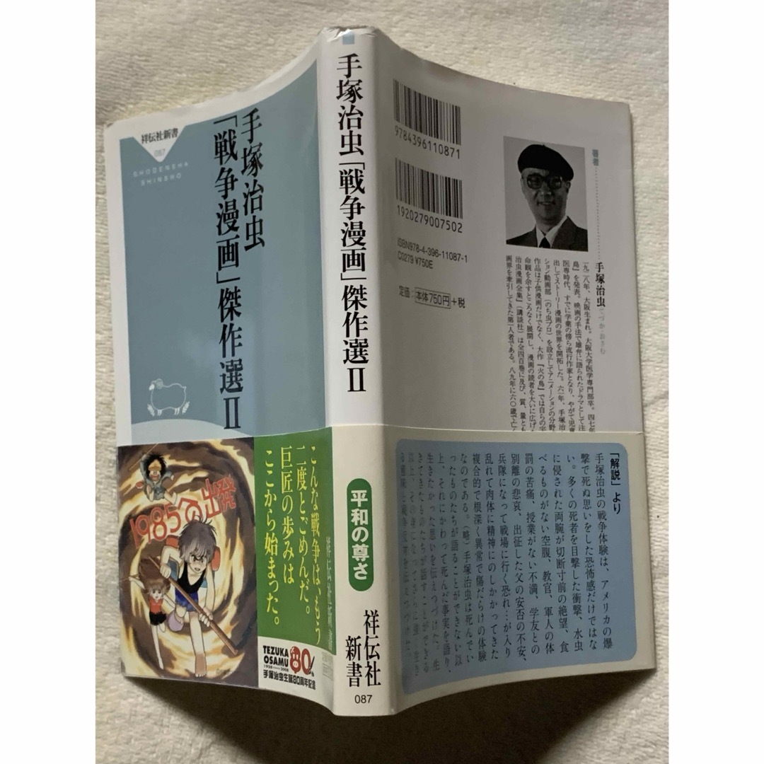 手塚治虫「戦争漫画」傑作選 2 (祥伝社新書 87) 手塚 治虫 エンタメ/ホビーの漫画(青年漫画)の商品写真