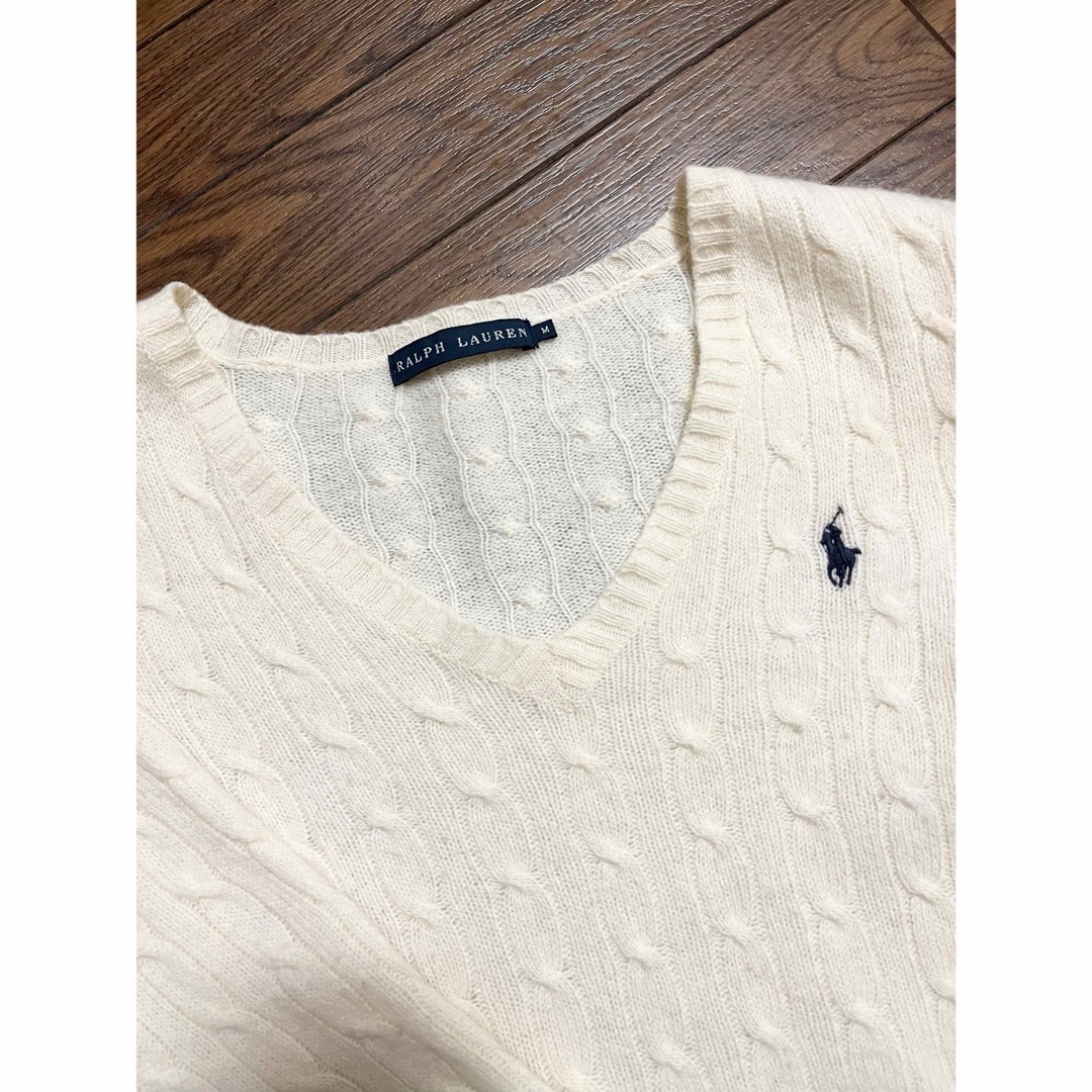 POLO RALPH LAUREN - POLO ラルフローレン ニット セーター V POLO RALPH LAUREN - POLO ラルフローレン ニット セーター V