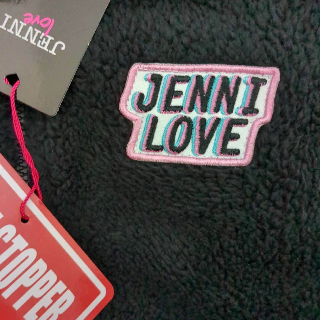 JENNI(ジェニィ)のジェニィ  アウター  黒  モコモコ キッズ/ベビー/マタニティのキッズ服女の子用(90cm~)(ジャケット/上着)の商品写真