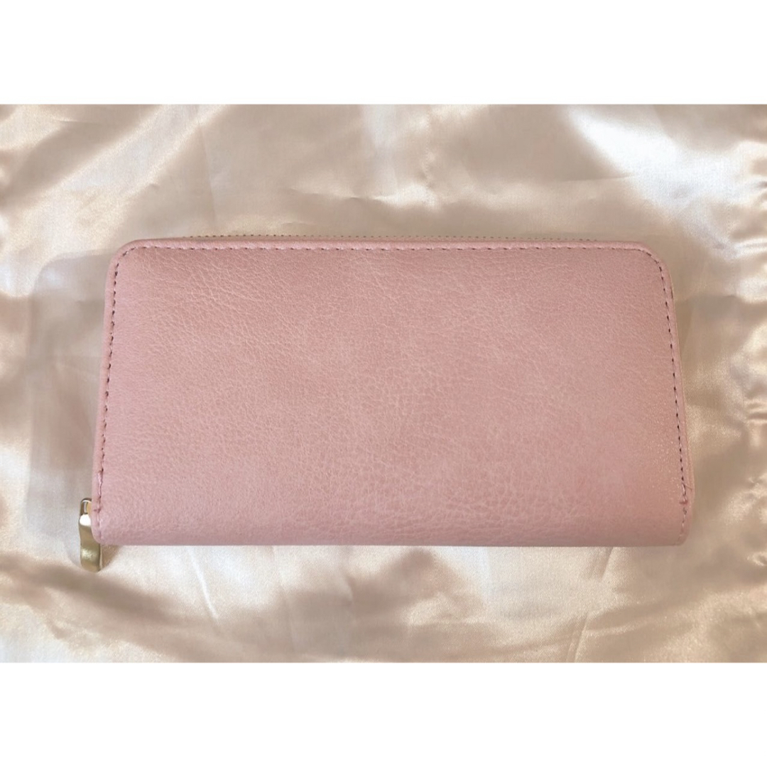 レディース財布　長財布　合皮　ピンク　大容量 メンズのファッション小物(長財布)の商品写真