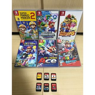 ニンテンドースイッチ(Nintendo Switch)の✨最新作スーパーマリオワンダーを含むマリオ6作品セット✨即日発送可(家庭用ゲームソフト)