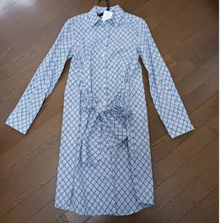 マックスマーラ(Max Mara)のマックスマーラータグ付き新品未使用品のシャツワンピースです。お値下げ‼️(ひざ丈ワンピース)