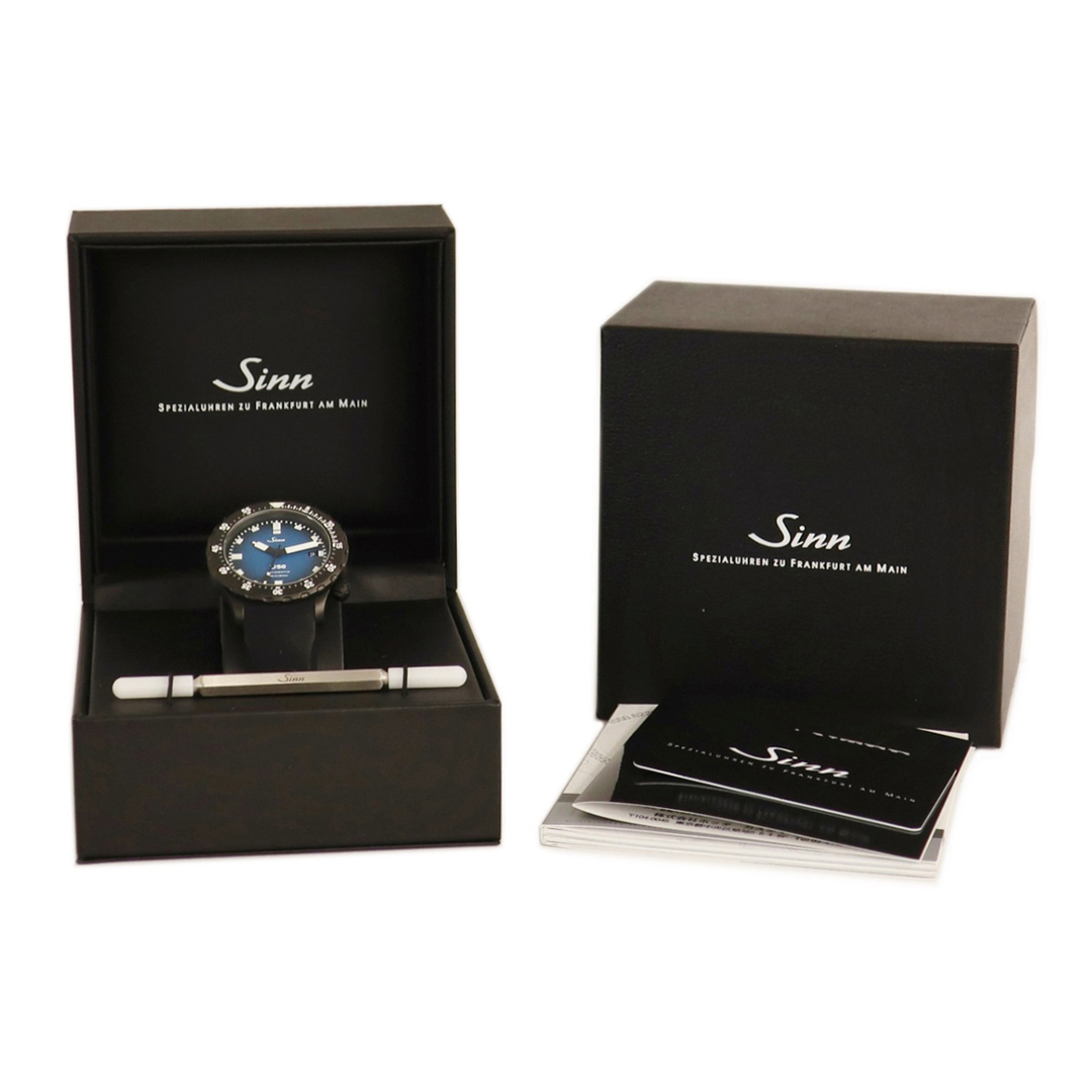 SINN(シン)のジン  U50 オートマティック U50.S.BS 自動巻き メンズ 腕 メンズの時計(腕時計(アナログ))の商品写真