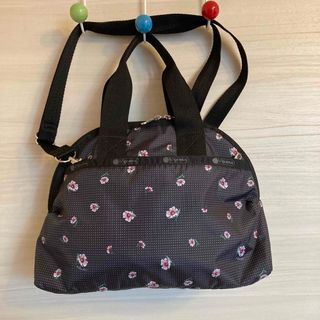 LeSportsac - 【レスポートサック】フラワー 花柄 刺繍 ショルダー