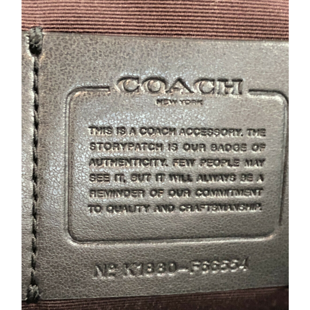 COACH(コーチ)のコーチ COACH セカンドバッグ  シグネチャー F66554 メンズ メンズのバッグ(セカンドバッグ/クラッチバッグ)の商品写真