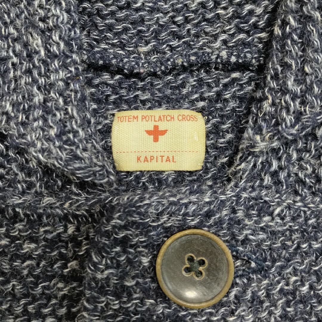 KAPITAL(キャピタル)のキャピタル　ウールリネンニットジャケット メンズのジャケット/アウター(その他)の商品写真