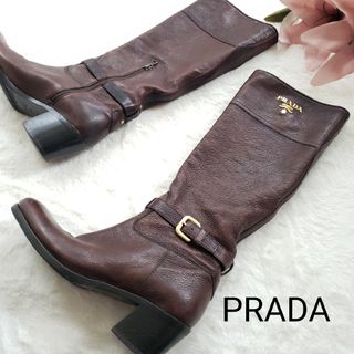 PRADA - PRADA プラダ ツイードショートブーツ 40の通販 by edamame's