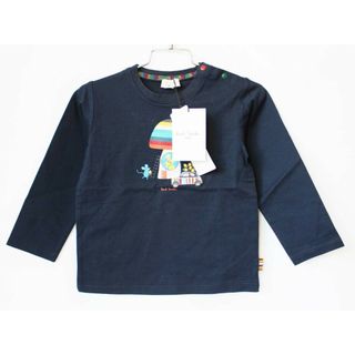 ポールスミス(Paul Smith)の【春物 新入荷!】新品 未使用品[ポールスミスベビー/Paul Smith BABY]100cm 長袖Tシャツ/長袖カットソー/ロンT 濃紺 子供服 キッズ kids 男の子 女の子 春秋 tops 402042(Tシャツ/カットソー)