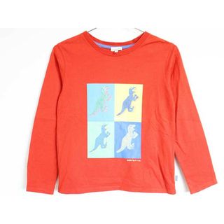 ポールスミス(Paul Smith)の【春物 新入荷!】〓ポールスミスジュニア/Paul Smith JUNIOR〓140cm 長袖Tシャツ/長袖カットソー/ロンT レッド【中古】 子供服 キッズ kids ジュニア 男の子 春秋 tops 402042(Tシャツ/カットソー)