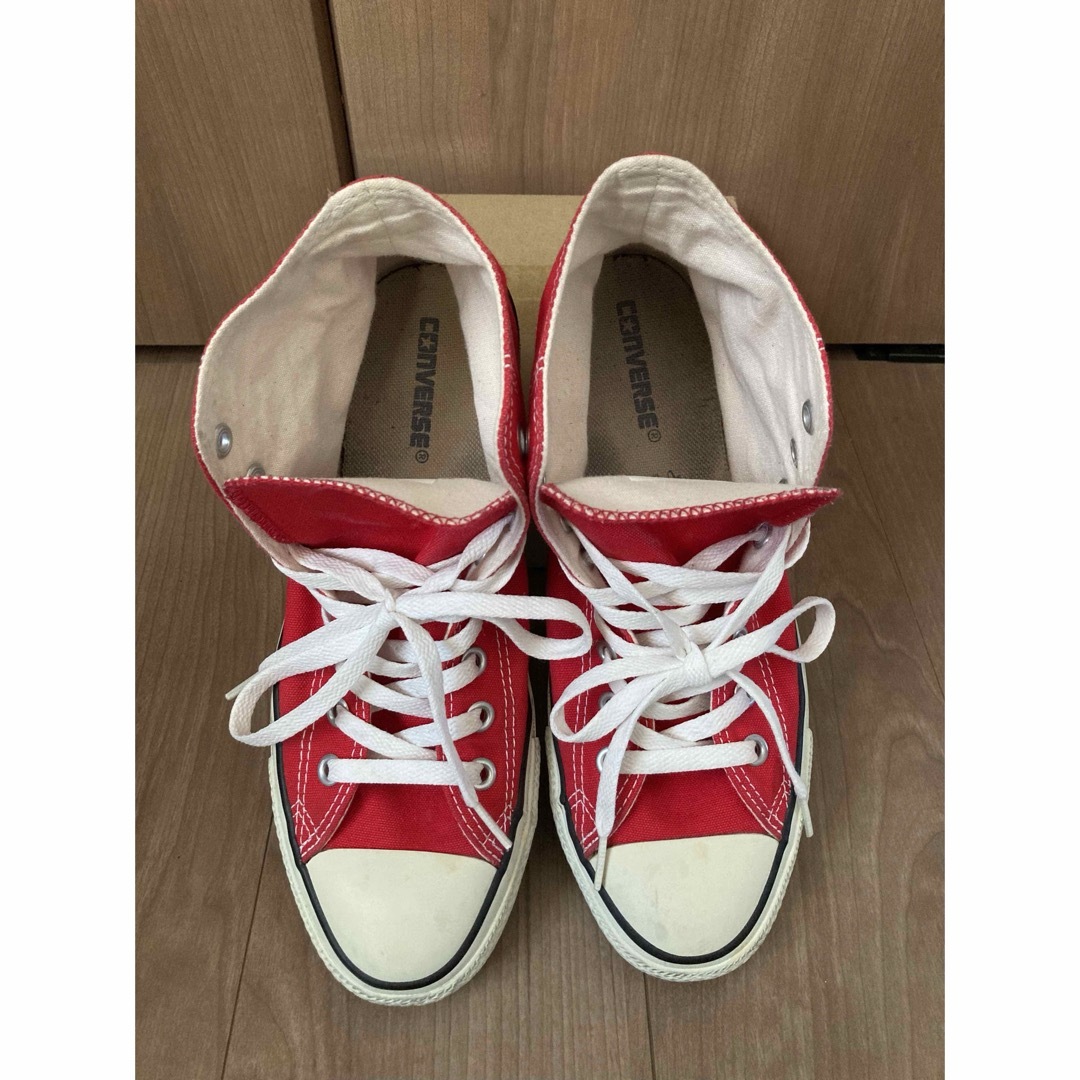 CONVERSE(コンバース)のコンバース オールスター ハイカット 赤 27.5cm US9 メンズの靴/シューズ(スニーカー)の商品写真