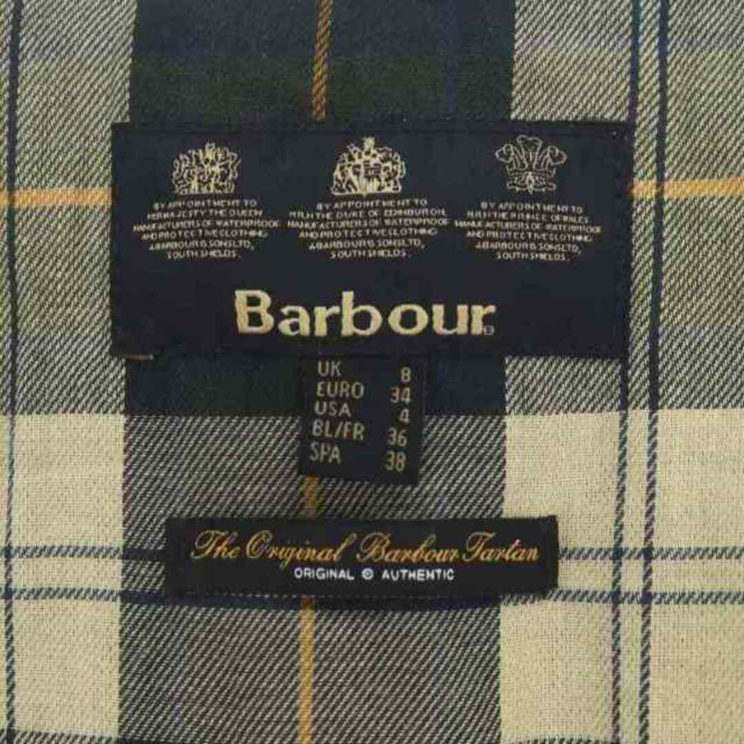 Barbour(バーブァー)のバブアー DURHAM チェックオイルドジャケット ジップアップ フード レディースのジャケット/アウター(ブルゾン)の商品写真