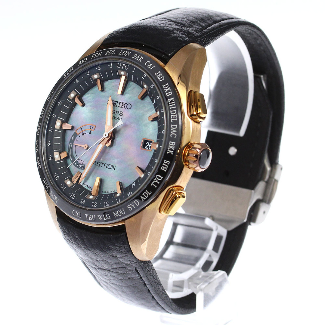 SEIKO(セイコー)のセイコー SEIKO SBXB105/8X22-0AE0-2 アストロン ノバク・ジョコビッチ 2016年限定 デイト ソーラー電波 メンズ _798624 メンズの時計(腕時計(アナログ))の商品写真
