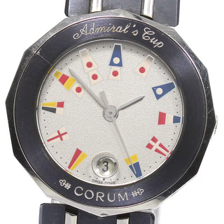 コルム(CORUM)のコルム CORUM 39.610.30V50B アドミラルズカップ デイト クォーツ レディース _797659(腕時計)