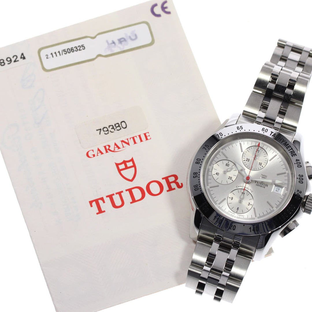 Tudor(チュードル)のチュードル TUDOR 79380 クロノチック デイト 自動巻き メンズ 美品 保証書付き_799437 メンズの時計(腕時計(アナログ))の商品写真